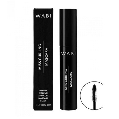 WABI MISS CURLING MASCARA BLACK 15ML