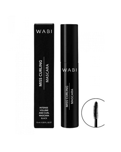 WABI MISS CURLING MASCARA BLACK 15ML