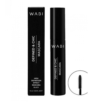 WABI DEFINED & CHIC MASCARA BLACK 15ML
