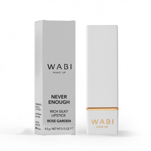 WABI NEVER ENOUGH LIPSTICK ROSE GARDEN 4.5G