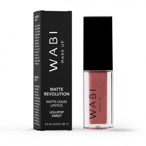 WABI MATTE REVOLUTION LIQUID LIPSTICK LOLLIPOP SWEET 6.5ML