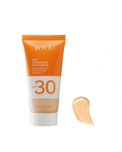 WABI SUN FACE CREAM SPF30 NOISETTE 50ML