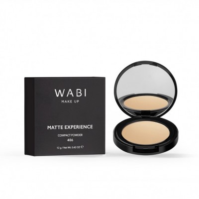 WABI MATTE EXPERIENCE COMPACT POWDER 406 12G