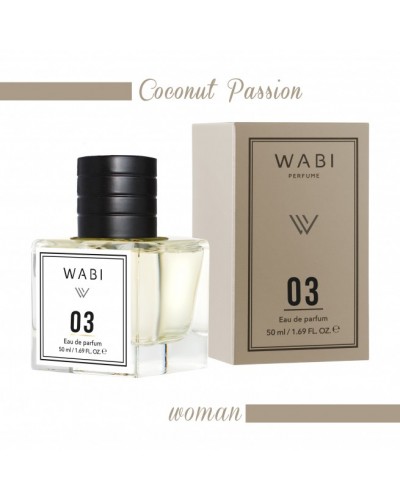 WABI EAU DE PARFUM No 03 TYPE COCONUT PASSION 50ml