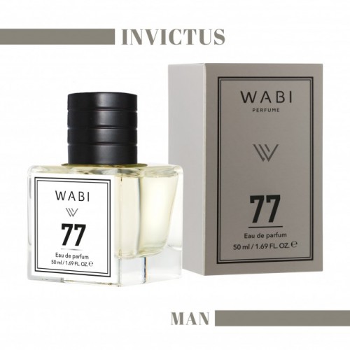 WABI EAU DE PARFUM No 77 TYPE INVICTUS PACO RABANNE 50ml 