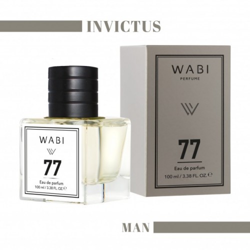 WABI EAU DE PARFUM No 77 TYPE INVICTUS PACO RABANNE 100ml