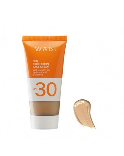 WABI SUN FACE CREAM SPF30 GOLDEN TAN 50ML