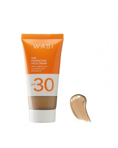 WABI SUN FACE CREAM SPF30 DEEP CARAMEL 50ML