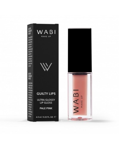 WABI GUILTY LIPS LIP GLOSS PALE PINK 6,5ML