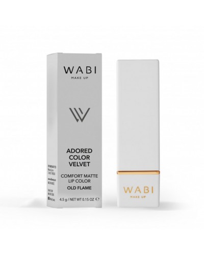 WABI ADORED COLOR VELVET LIPSTICK OLD FLAME 4.5G