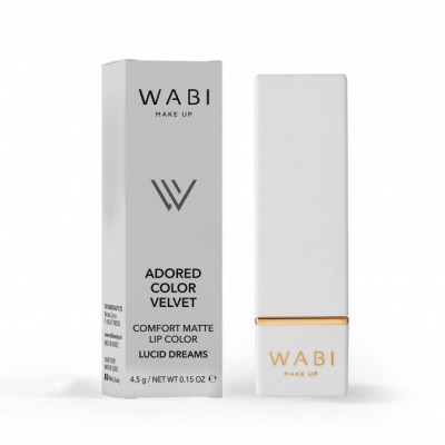 WABI ADORED COLOR VELVET LIPSTICK LUCID DREAMS 4 5G