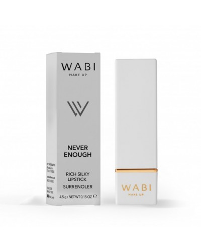 WABI NEVER ENOUGH LIPSTICK SURRENOLER 4.5G