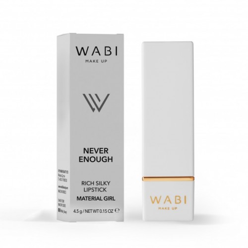 WABI NEVER ENOUGH LIPSTICK MATERIAL GIRL 4.5G