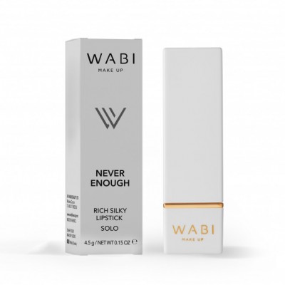 WABI NEVER ENOUGH LIPSTICK SOLO 4.5G