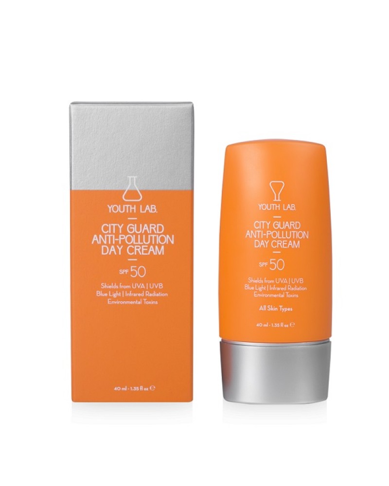 YOUTH LAB. CITY GUARD ANTI POLLUTION DAY CREAM 40ML YOUTH LAB. CITY GUARD ANTI POLLUTION DAY CREAM 40ML