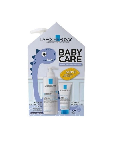 LA ROCHE POSAY BABY LIPIKAR BAUME LIGHT AP+M 400ML & ΔΩΡΟ LIPIKAR SYNDET AP+ 100ML LA ROCHE POSAY BABY LIPIKAR BAUME LIGHT AP+M 400ML & ΔΩΡΟ LIPIKAR SYNDET AP+ 100ML