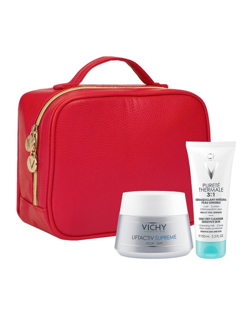 VICHY LIFTACTIV SUPREME DAY CREAM NORMAL TO COMBINATION SKIN 50ML & ΔΩΡΟ PURETE THERMALE 3IN1 100ML & ΝΕΣΕΣΕΡ