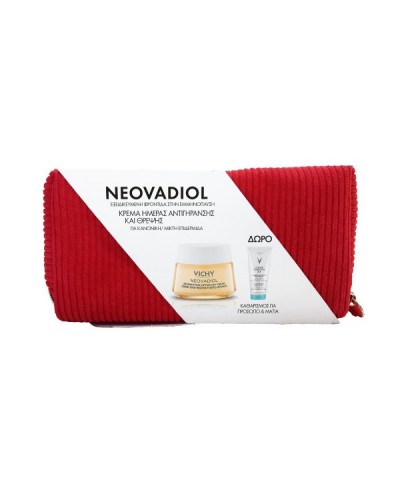 VICHY PROMO NEOVADIOL MENOPAUSE DAY CREAM 50ml & ΔΩΡΟ PURETE THERMALE 3 IN 1 ONE STEP CLEANSER 200ml