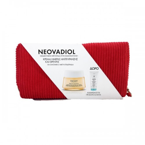 VICHY PROMO NEOVADIOL MENOPAUSE DAY CREAM 50ml & ΔΩΡΟ PURETE THERMALE 3 IN 1 ONE STEP CLEANSER 200ml