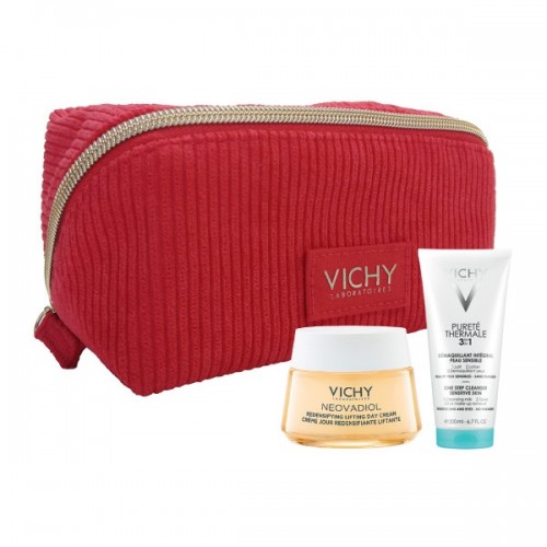 VICHY PROMO NEOVADIOL MENOPAUSE DAY CREAM 50ml & ΔΩΡΟ PURETE THERMALE 3 IN 1 ONE STEP CLEANSER 200ml