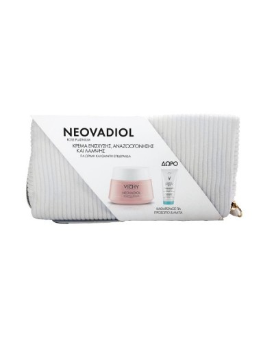 VICHY PROMO NEOVADIOL ROSE PLATINIUM DAY CREAM 50ml & ΔΩΡΟ PURETE THERMALE 3 IN 1 ONE STEP CLEANSER 200ml