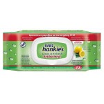 WET HANKIES CLEAN & PROTECT ANTIBACTERIAL WIPES LEMON 72τμχ