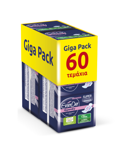 EVERYDAY HYPERDRY SUPER ULTRA PLUS GIGA PACK 60ΤΜΧ