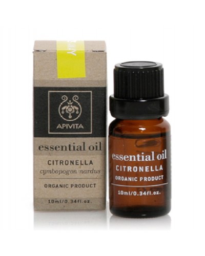 APIVITA  ESSENTIAL OIL CITRONELLA 10ML