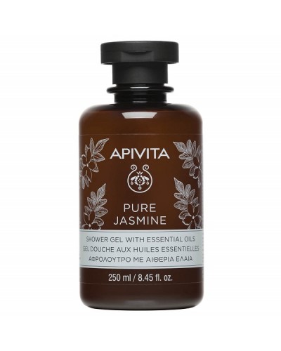 APIVITA PURE JASMINE ΕΝΥΔΑΤΙΚΟ ΑΦΡΟΛΟΥΤΡΟ ΜΕ AΙΘΕΡΙΑ ΕΛΑΙΑ & ΓΙΑΣΕΜΙ 250ML