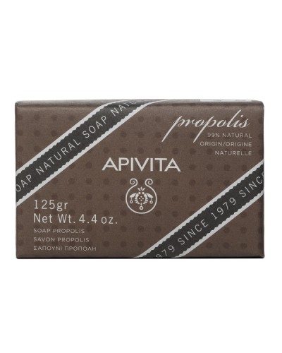 APIVITA NATURAL SOAP ΦΥΣΙΚΟ ΣΑΠΟΥΝΙ ΠΡΟΠΟΛΗ 125GR