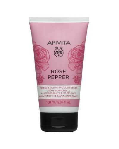 APIVITA ROSE PEPPER ΚΡΕΜΑ ΣΥΣΦΙΞΗΣ & ΑΝΑΔΙΑΜΟΡΦΩΣΗΣ 150ML