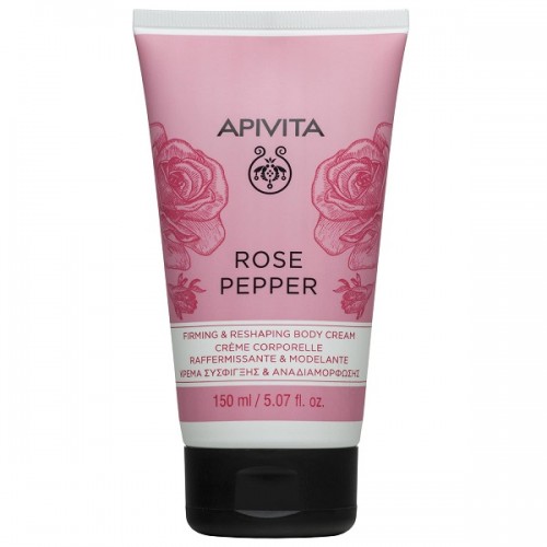 APIVITA ROSE PEPPER ΚΡΕΜΑ ΣΥΣΦΙΞΗΣ & ΑΝΑΔΙΑΜΟΡΦΩΣΗΣ 150ML