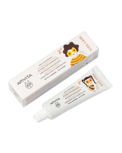 APIVITA KIDS ΟΔΟΝΤΟΚΡΕΜΑ ΜΕ ΡΟΔΙ & ΠΡΟΠΟΛΗ 50ML