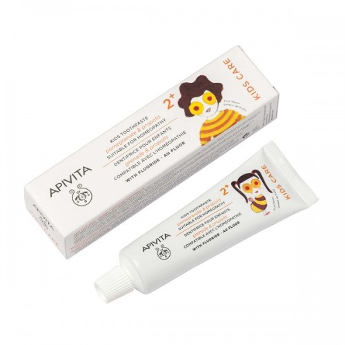 APIVITA KIDS ΟΔΟΝΤΟΚΡΕΜΑ ΜΕ ΡΟΔΙ & ΠΡΟΠΟΛΗ 50ML