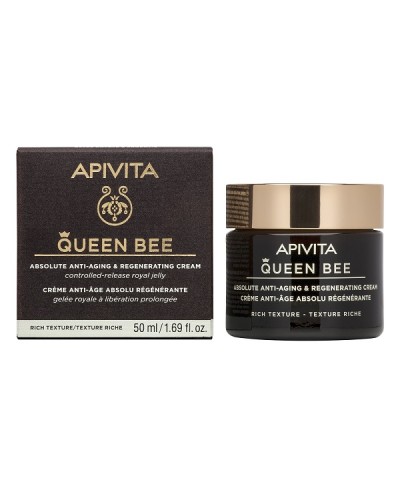 APIVITA QUEEN BEE DAY CREAM RICH ABSOLUTE ANTI-AGING 50ML