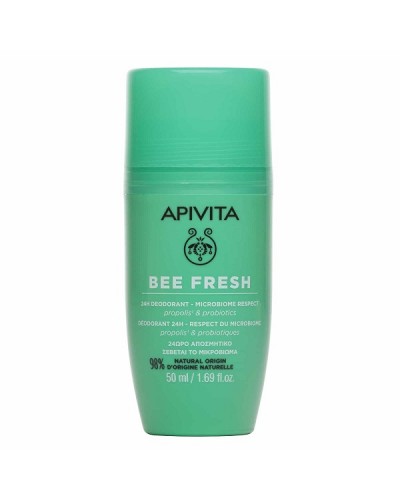 APIVITA BEE FRESH ΑΠΟΣΜΗΤΙΚΟ ΜΕ ΠΡΟΠΟΛΗ & ΠΡΟΒΙΟΤΙΚΑ 50ML