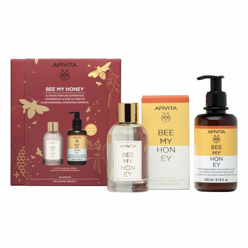 APIVITA BEE MY HONEY: EAU DE TOILETTE 100ML & ΔΩΡΟ ΕΝΥΔΑΤΙΚΟ ΓΑΛΑΚΤΩΜΑ ΣΩΜΑΤΟΣ ΜΕ ΜΕΛΙ ΚΑΙ ΑΛΟΗ 200ML APIVITA BEE MY HONEY: EAU DE TOILETTE 100ML & ΔΩΡΟ ΕΝΥΔΑΤΙΚΟ ΓΑΛΑΚΤΩΜΑ ΣΩΜΑΤΟΣ ΜΕ ΜΕΛΙ ΚΑΙ ΑΛΟΗ 200ML