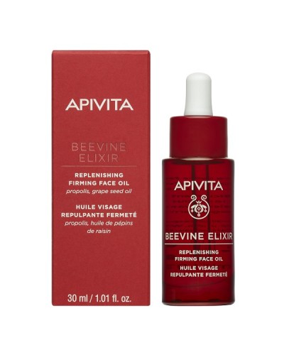 APIVITA BEEVINE ELIXIR ΕΛΑΙΟ ΠΡΟΣΩΠΟΥ ΓΙΑ ΑΝΑΔΟΜΗΣΗ & ΣΥΣΦΙΞΗ 30ml