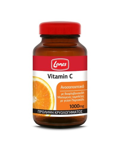 LANES VITAMIN C 1000MG 60 CHEW. TABS