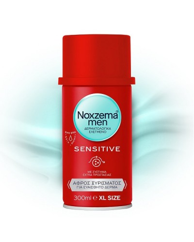 NOXZEMA MEN ΑΦΡΟΣ ΞΥΡΙΣΜΑΤΟΣ EXTRA SENSITIVE 300ml