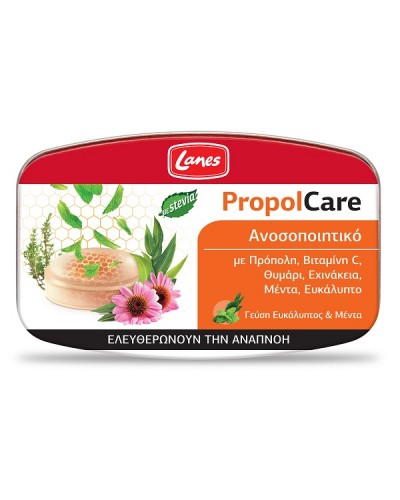 LANES PROPOLCARE PASTILLES EUCALYPTUS 54G