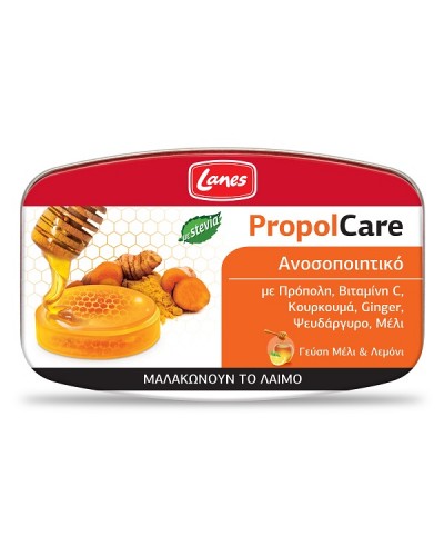 LANES PROPOLCARE PASTILLES HONEY/LEMON 54GR