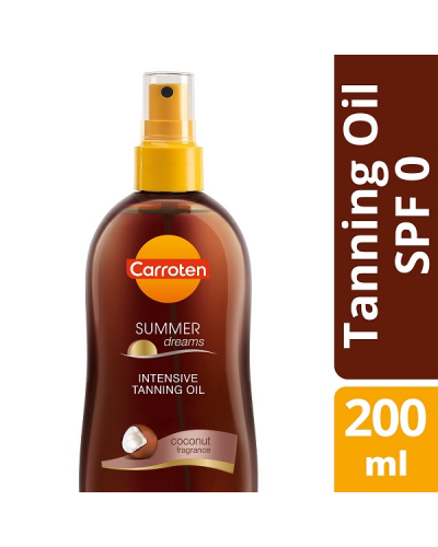 CARROTEN SUMMER DREAMS INTENSIVE TANNING OIL SPF0 200ML