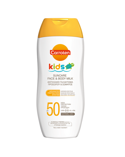 CARROTEN KIDS SUNCARE FACE & BODY MILK SPF50 200ml