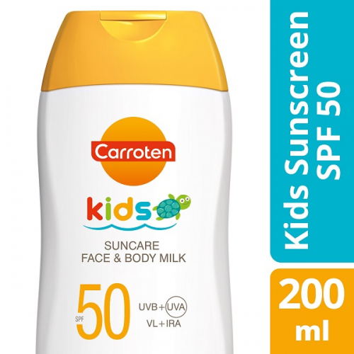 CARROTEN KIDS SUNCARE FACE & BODY MILK SPF50 200ml