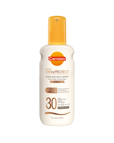 CARROTEN MAGIC TAN & PROTECT SUNCARE MILK SPRAY SPF30 200ML