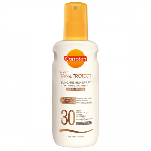 CARROTEN MAGIC TAN & PROTECT SUNCARE MILK SPRAY SPF30 200ML