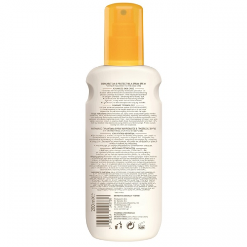 CARROTEN MAGIC TAN & PROTECT SUNCARE MILK SPRAY SPF30 200ML