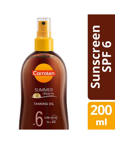 CARROTEN SUMMER DREAM TANNING OIL SPF6 200ML