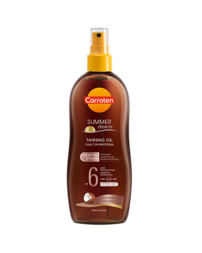 CARROTEN SUMMER DREAM TANNING OIL SPF6 200ML